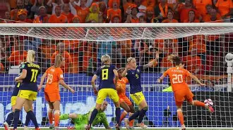 9games-荷兰女足首次跻身女足世界杯四强()